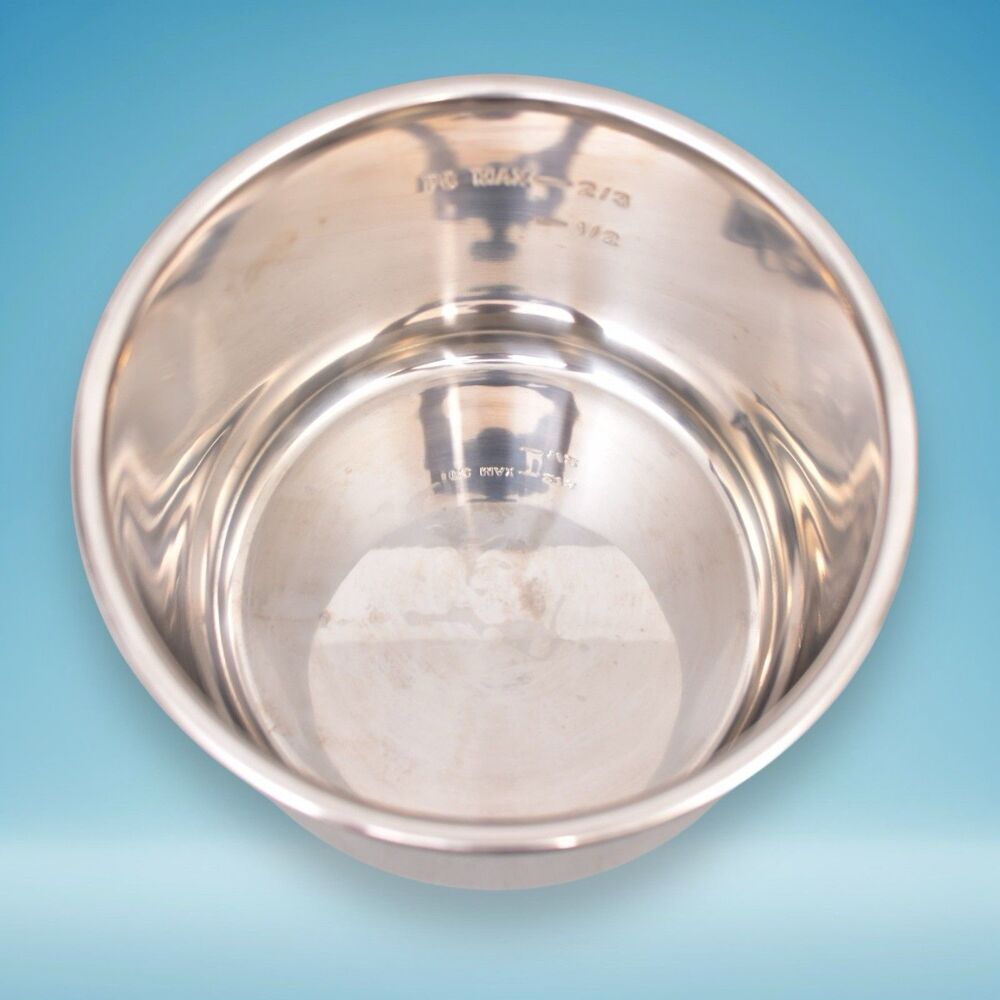instant pot bowl 6 qt ip-duo60 v2 v3 6 qt stainless steel inner pot replacement - Picture 2 of 3